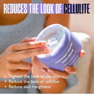 Overnight Toning Body Cream - Purple